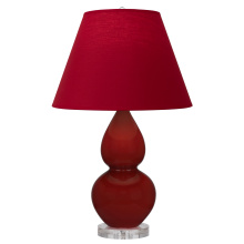 Robert Abbey OX13R - Oxblood Small Double Gourd Accent Lamp