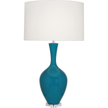 Robert Abbey PC980 - Peacock Audrey Table Lamp
