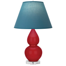 Robert Abbey RR13B - Ruby Red Small Double Gourd Accent Lamp