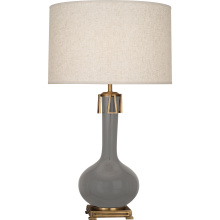Robert Abbey ST992 - Smokey Taupe Athena Table Lamp