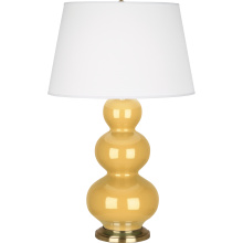 Robert Abbey SU40X - Sunset Triple Gourd Table Lamp