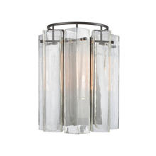 ELK Home Plus 11160/1 - Cubic Glass 1-Light Sconce in Oil Rubbed Bronze with Clear Glass Square Tubes