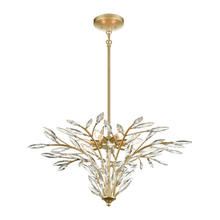 ELK Home Plus 18295/7 - Flora Grace 7-Light Chandelier in Champagne Gold with Clear Crystal