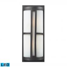 ELK Home Plus 42396/2-LED - Trevot 2-Light Outdoor Sconce in Graphite - Includes LED Bulbs