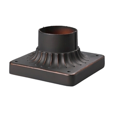 ELK Home Plus 43003CB - Outdoor Accessory Clay Bronze Pier Mount