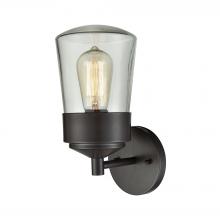 ELK Home Plus 45116/1 - Mullen Gate 1-Light Outdoor Wall Lamp in Oil Rubbed Bronze - Small