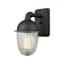 ELK Home Plus 45250/1 - Channing 1-Light Outdoor Wall Lamp in Matte Black