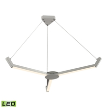 ELK Home Plus 50007/3 - Zuno Integrated LED Chandelier in Matte White