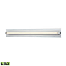 ELK Home Plus 85122/LED - Kiara 1-Light Vanity Sconce in Frosted and Polished Nickel and Satin Aluminum - Integrated LED