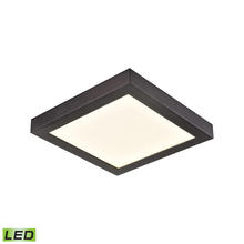 ELK Home Plus CL791331 - Ceiling Essentials Titan 5.5-inch Square Flush Mount in Oil Rubbed Bronze - Integrated LED