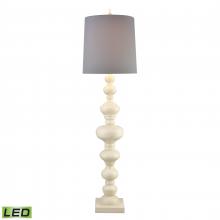 ELK Home Plus D4409-LED - Meymac 74'' High 1-Light Floor Lamp - Matte White - Includes LED Bulb