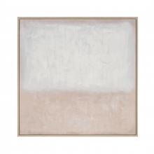 ELK Home Plus H0026-10459 - White Colorfield Abstract Framed Wall Art