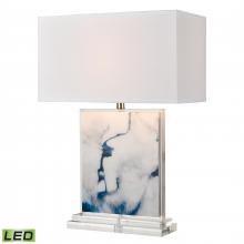 ELK Home Plus H019-7229-LED - Belhaven 28'' High 1-Light Table Lamp - Blue - Includes LED Bulb