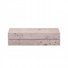 ELK Home Plus H0897-11945 - Salem Box - Long White Burl Wood