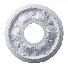 ELK Home Plus M1000WH - Acanthus Medallion 11 Inch in White Finish