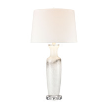 ELK Home Plus S0019-8041 - Abilene glass table lamp in White; SINGLE PRICE, 2 PER CARTON