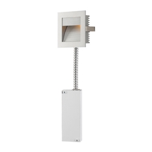 ELK Home Plus WLE-102-RM - Step Lt - Main Wall Rec, Retrofit (LED) w/driver and lamp with Corr fplate/Grey trim