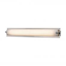 ELK Home Plus WS4500-5-16M - Piper 1-Light Vanity Sconce in Satin Nickel with Frosted Glass - Small