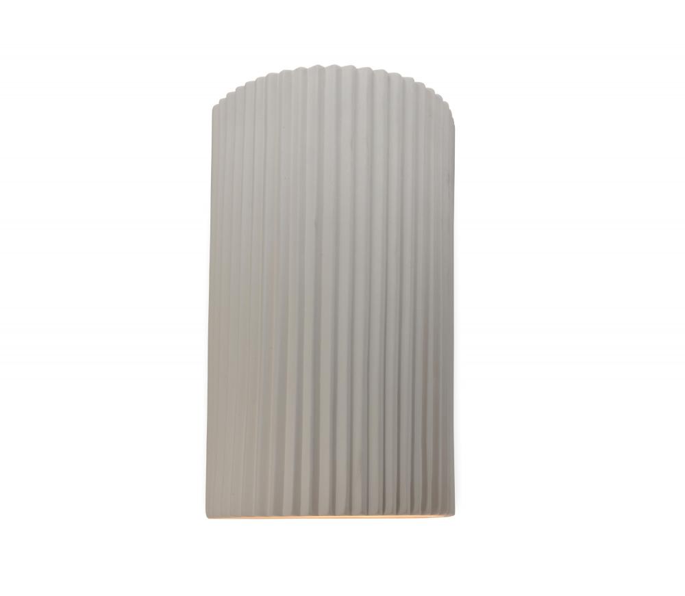 Large ADA LED Pleated Cylinder (Outdoor)