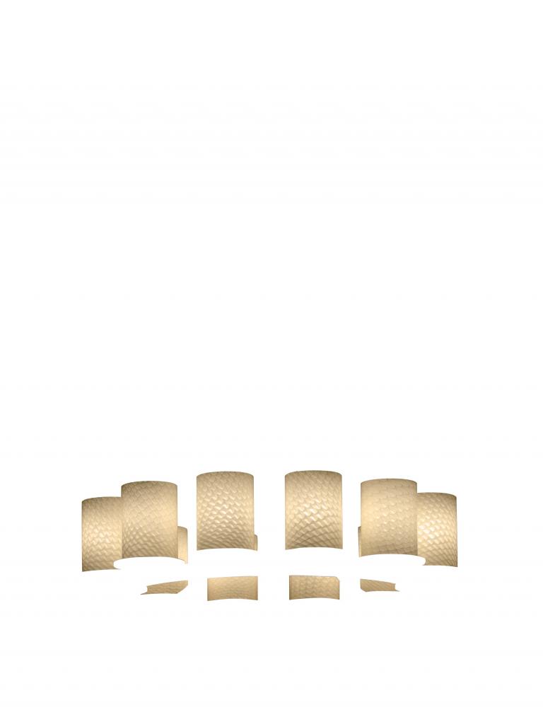 Dakota 12-Light Ring Chandelier (Tall)