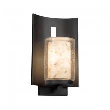 Justice Design Group ALR-7591W-10-MBLK - Embark 1-Light Outdoor Wall Sconce