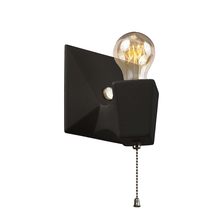 Justice Design Group CER-7011-CRB-NCKL - Geo w/ No Shade Wall Sconce