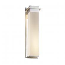 Justice Design Group FSN-7545W-OPAL-NCKL - Pacific 24" LED Outdoor Wall Sconce