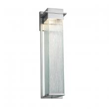 Justice Design Group FSN-7545W-RAIN-NCKL - Pacific 24" LED Outdoor Wall Sconce