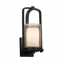 Justice Design Group FSN-7581W-10-RBON-MBLK - Atlantic Small Outdoor Wall Sconce