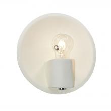 Justice Design Group CER-7051-BIS-NCKL - Shield Wall Sconce