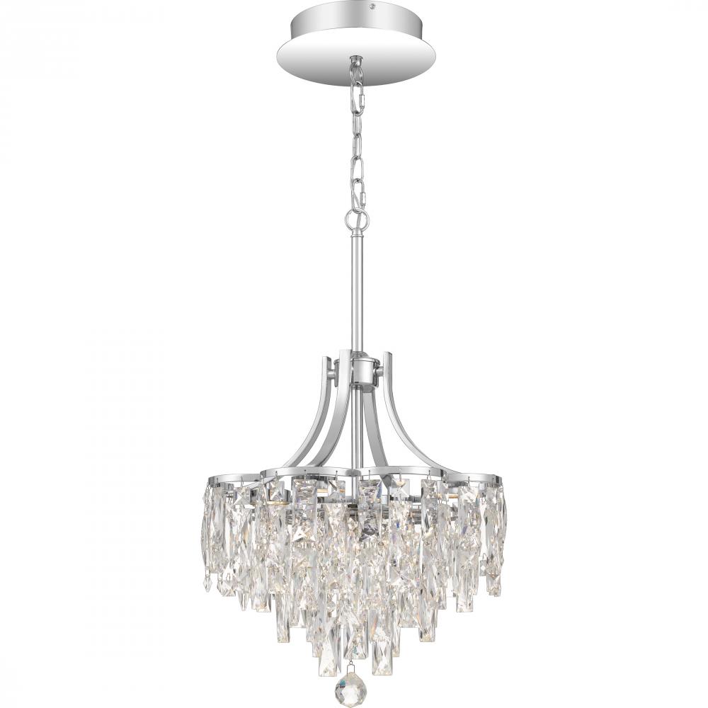 Bravado Integrated LED Polished Chrome Pendant Light