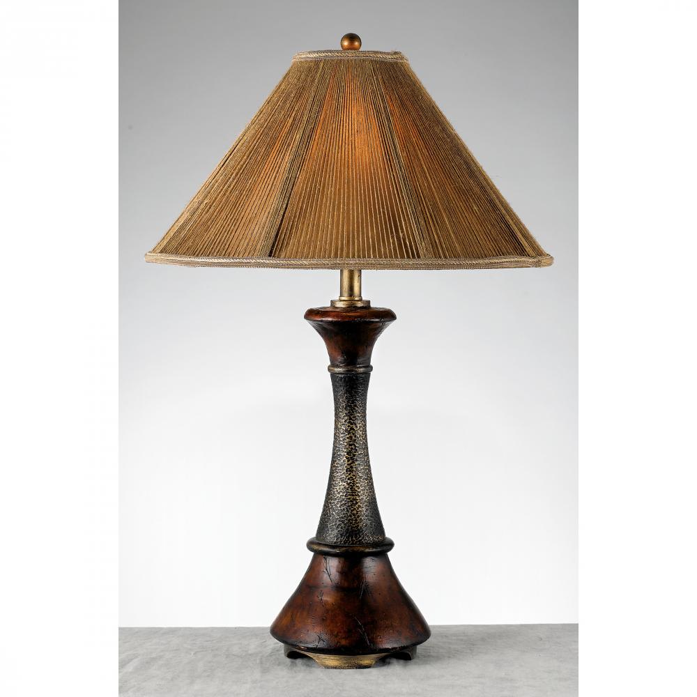 String Shade Table Lamp