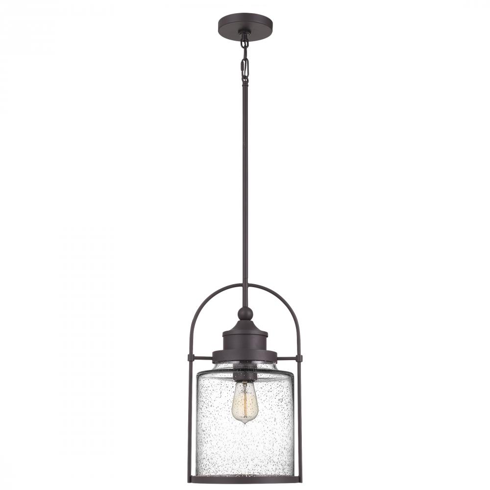 Payson 1-Light Western Bronze Mini Pendant Light