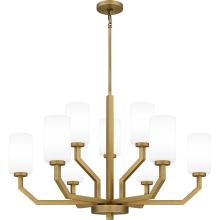 Quoizel CVR5034AB - Cavalier 9-Light Aged Brass Chandelier