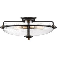Quoizel GFC1621PN - Griffin 4-Light Palladian Bronze Flush Mount Light
