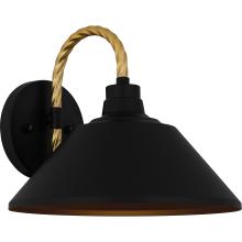 Quoizel LSH8411MBK - Longshore 1-Light Matte Black Outdoor Wall Lantern