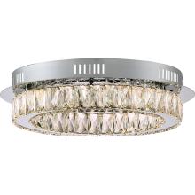 Quoizel PCEM1619C - Embrace Integrated LED Polished Chrome Flush Mount Light