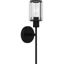 Quoizel PCILA8605MBK - Isla 1-Light Matte Black Wall Sconce