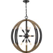 Quoizel QOP5181OK - Babaton 1Old Black Finish Pendant Light
