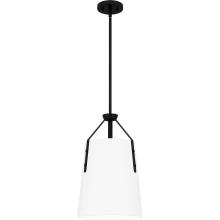 Quoizel QPP6192MBK - Faye 1-Light Matte Black Pendant Light