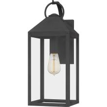 Quoizel TPE8408MB - Thorpe 1-Light Mottled Black Outdoor Wall Lantern