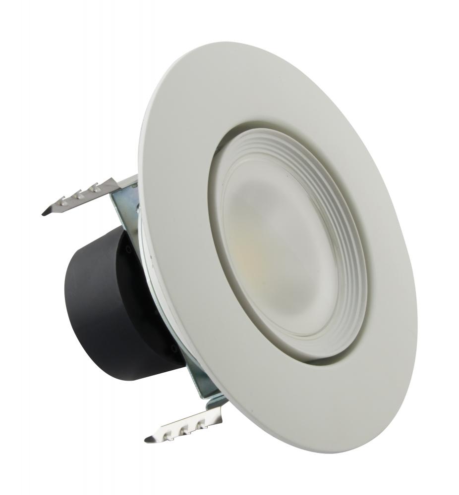 7.5 Watt LED Directional Retrofit Downlight - Gimbaled; 4 in.; Adjustable Color Temperature; 60 deg.