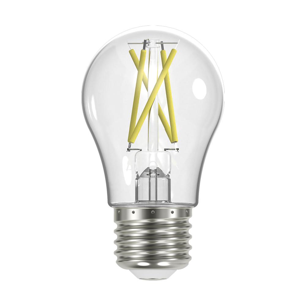 5 Watt A15 LED Filament; Clear; Medium Base; 3000K; 90 CRI; 120 Volt