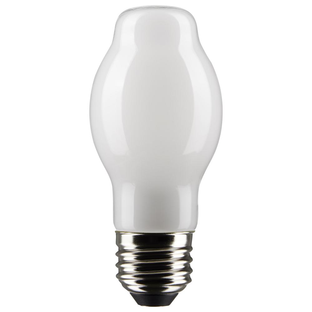 8 Watt BT15 LED Filament; White; Medium base; 90 CRI; 5000K; 120 Volt