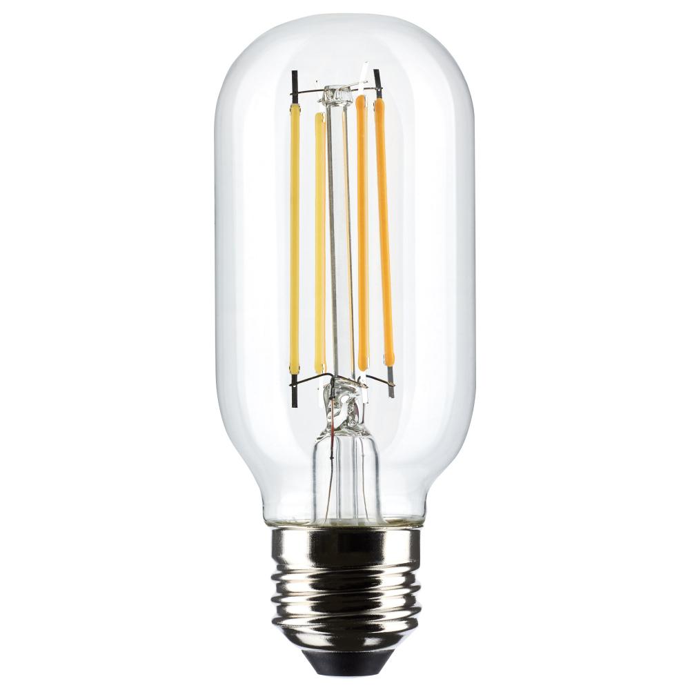 5.5 Watt T14 LED Filament; Clear; Medium Base; 2700K; 500 Lumens; 120 Volt
