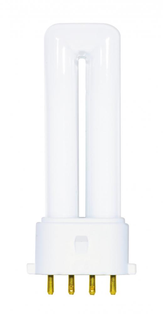 5 Watt; pin-based Compact Fluorescent; 2700K; 82 CRI; 2G7 base