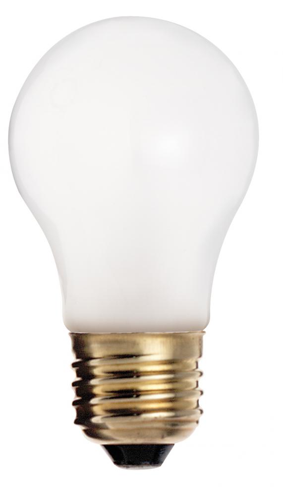 40 Watt A15 Incandescent; Frosted; 2500 Average rated hours; 280 Lumens; Medium base; 130 Volt;