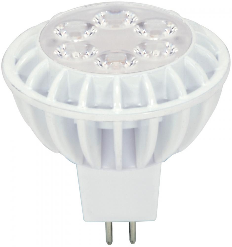 Discontinued - 7 watt; MR16 LED; 5000K; 40' beam spread; Miniature 2 Pin Round base; 12 volts