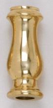 Satco Products Inc. 90/097 - Solid Brass Neck And Spindle; Burnished And Lacquered; 7/8" x 2"; 1/8 Slip