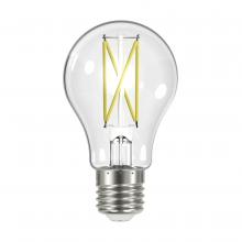 Satco Products Inc. S12418 - 8 Watt A19 LED Filament; Clear; Medium Base; 5000K; 90 CRI; 120 Volt